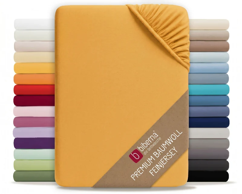 biberna Feinjersey Kinder-Spannbetttuch (0077144)