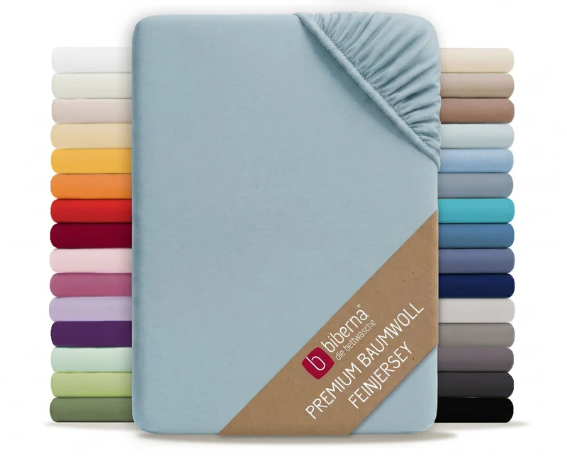 biberna Feinjersey Spannbetttuch (0077144)