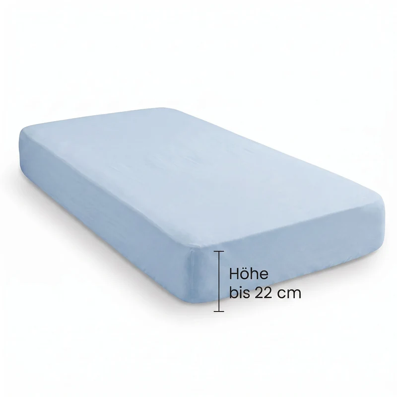 biberna Feinjersey Spannbetttuch (0077144)