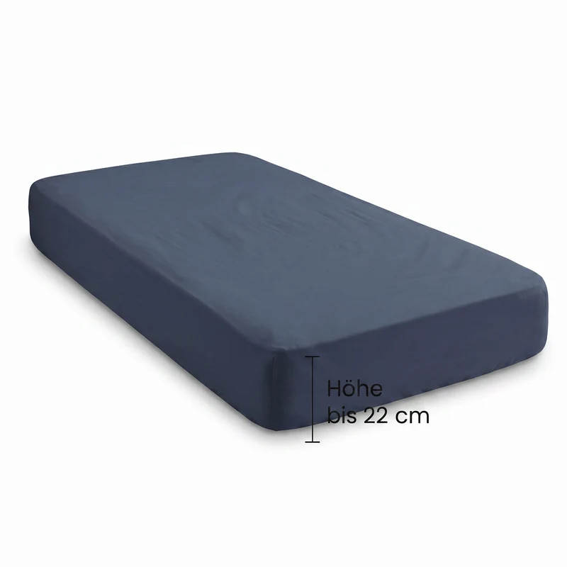 biberna Feinjersey Spannbetttuch (0077144)
