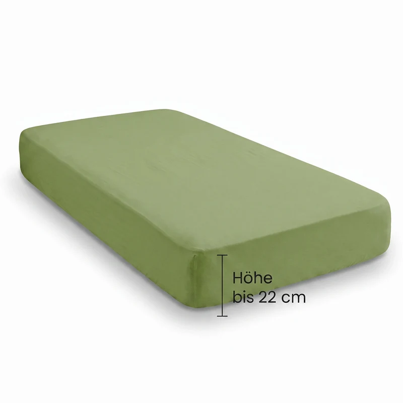 biberna Feinjersey Spannbetttuch (0077144)