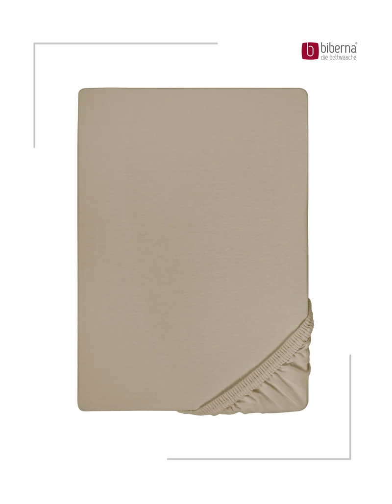 biberna Feinjersey Spannbetttuch (0077144)