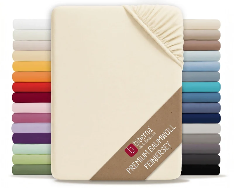 biberna Feinjersey Spannbetttuch (0077144)