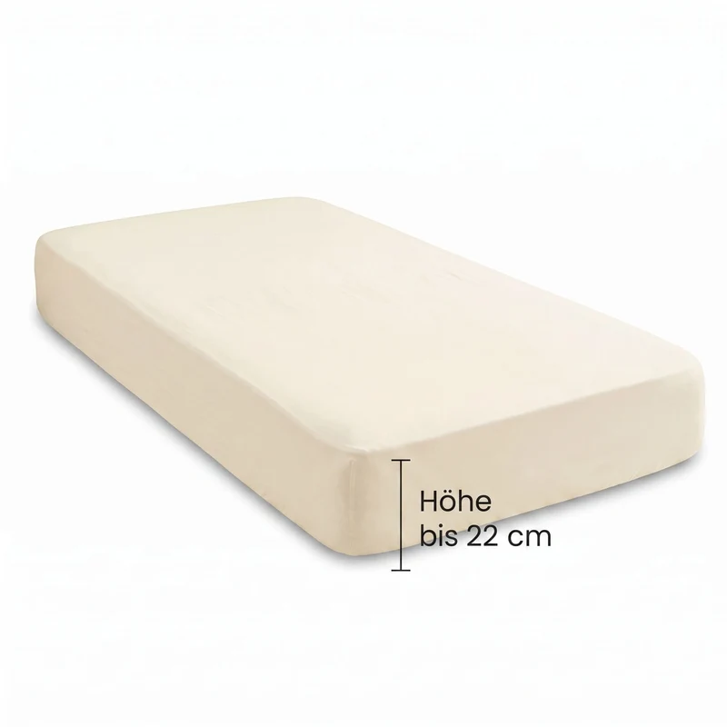 biberna Feinjersey Spannbetttuch (0077144)