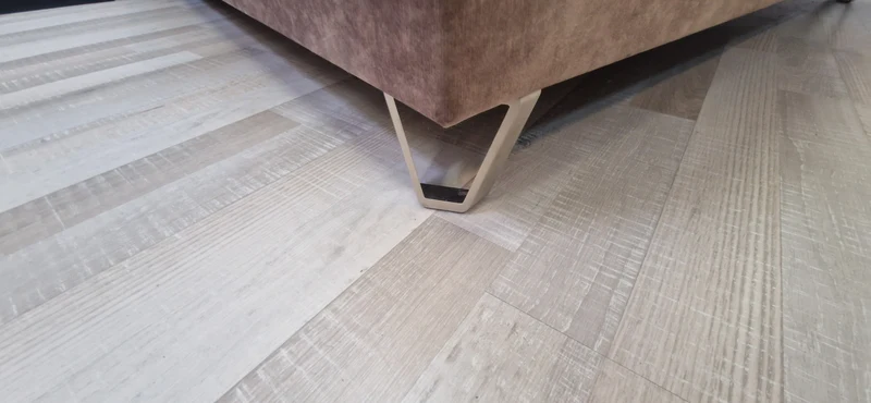 Boxspringbett 180x200 cm – Samt braun – Ausstellungsstück HG 2/3