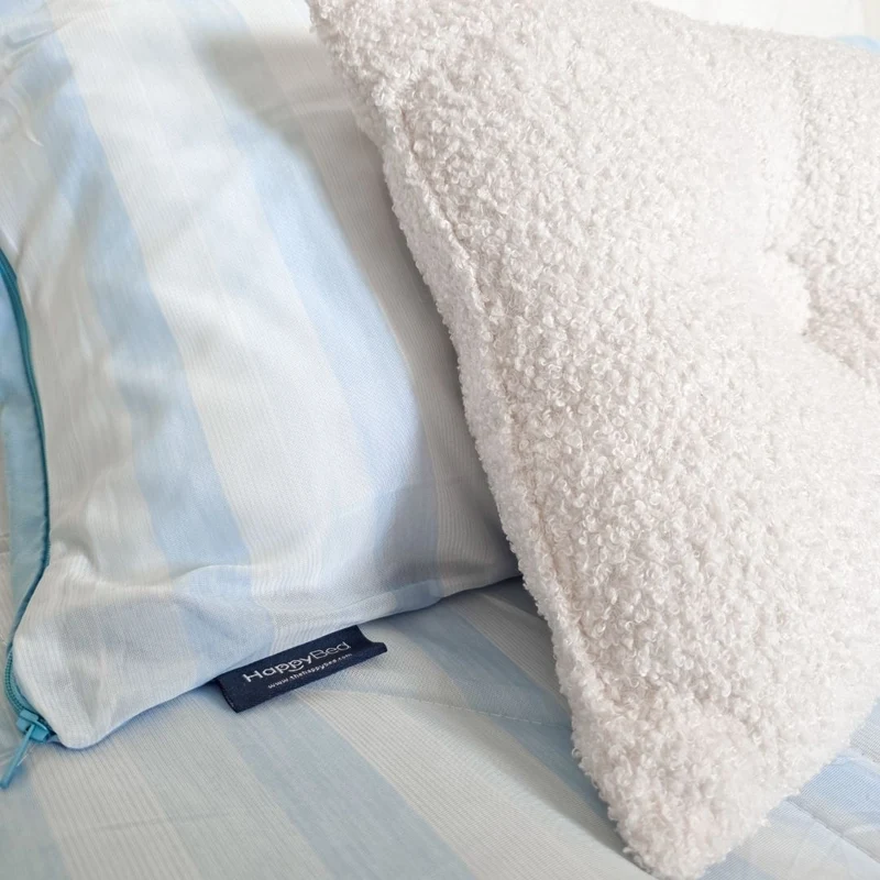Wasbaar Zomerdekbed | Cooling | Stripe Blue