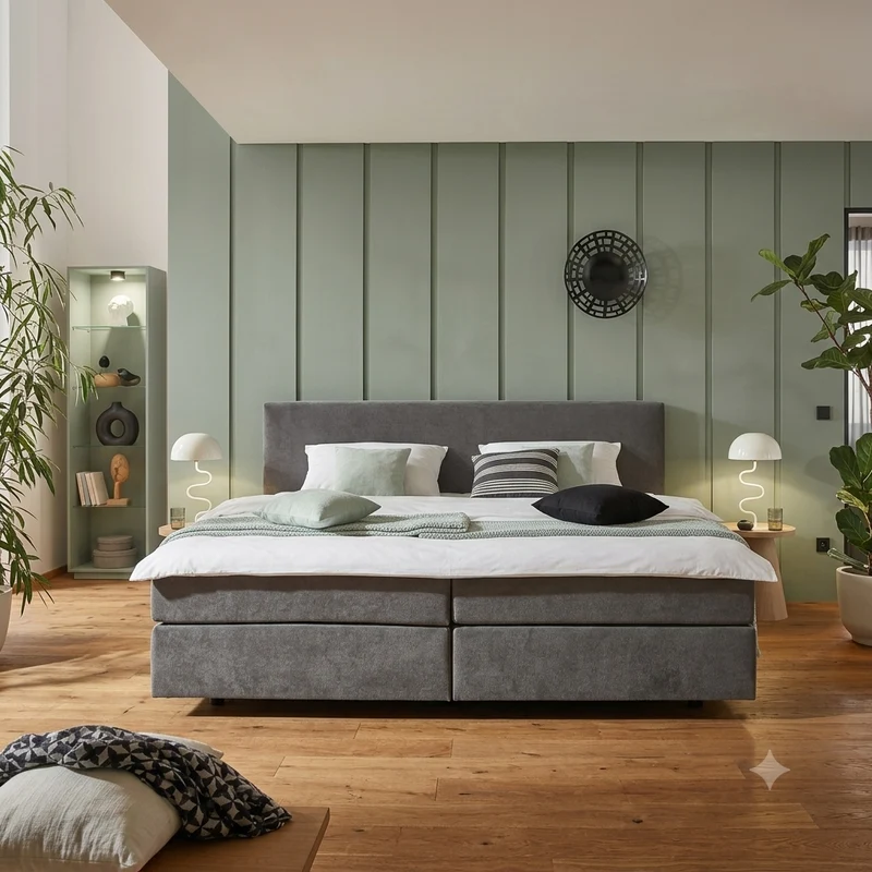 Familienbett Boxspringbett 240x200 cm – nach Maß