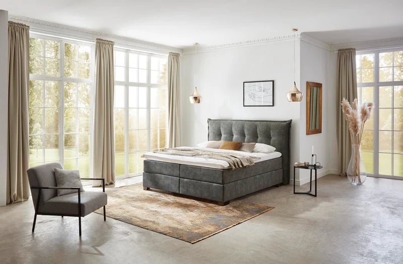 Boxspringbett Rousseau – KeyWest KeyCollection (nach Maß)
