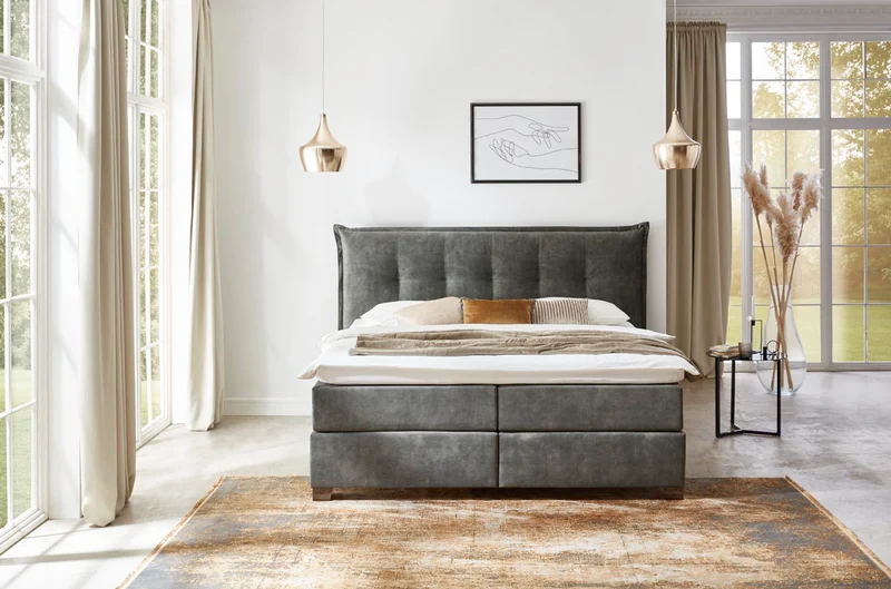 Boxspringbett Rousseau – KeyWest KeyCollection (nach Maß)