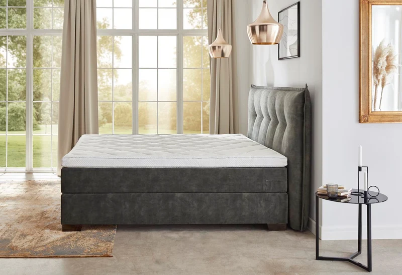Boxspringbett Rousseau – KeyWest KeyCollection (nach Maß)