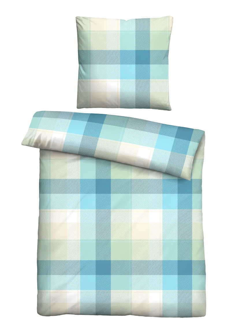Castell Mikrofaser Bettwäsche – Aqua (0561121)