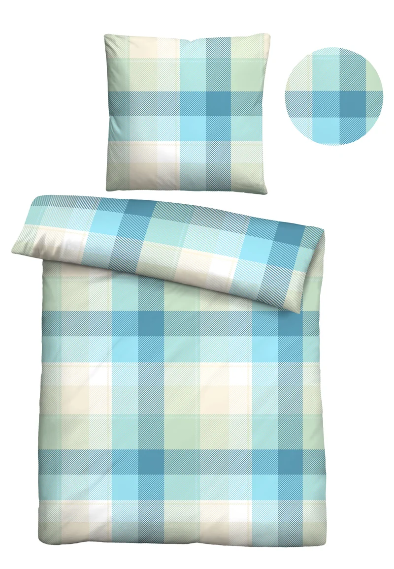 Castell Mikrofaser Bettwäsche – Aqua (0561121)