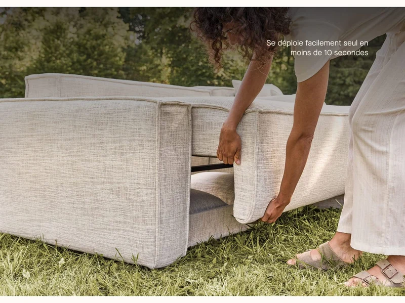 Canapé convertible d'angle FOLIA