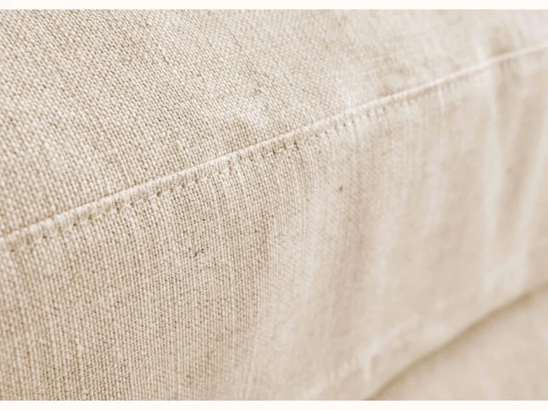 Fauteuil LENO en lin 60 cm