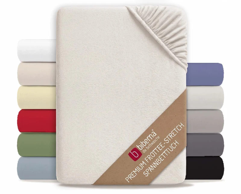 biberna Frottee-Stretch Spannbetttuch (0012344)