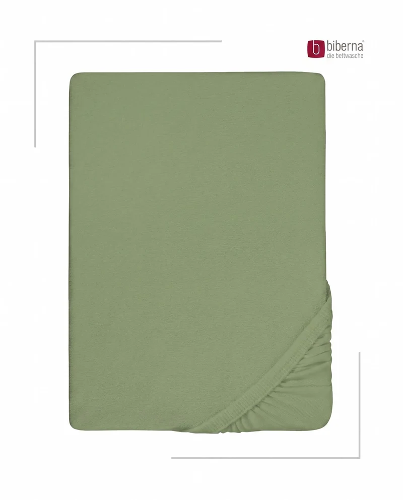 biberna Frottee-Stretch Spannbetttuch (0012344)