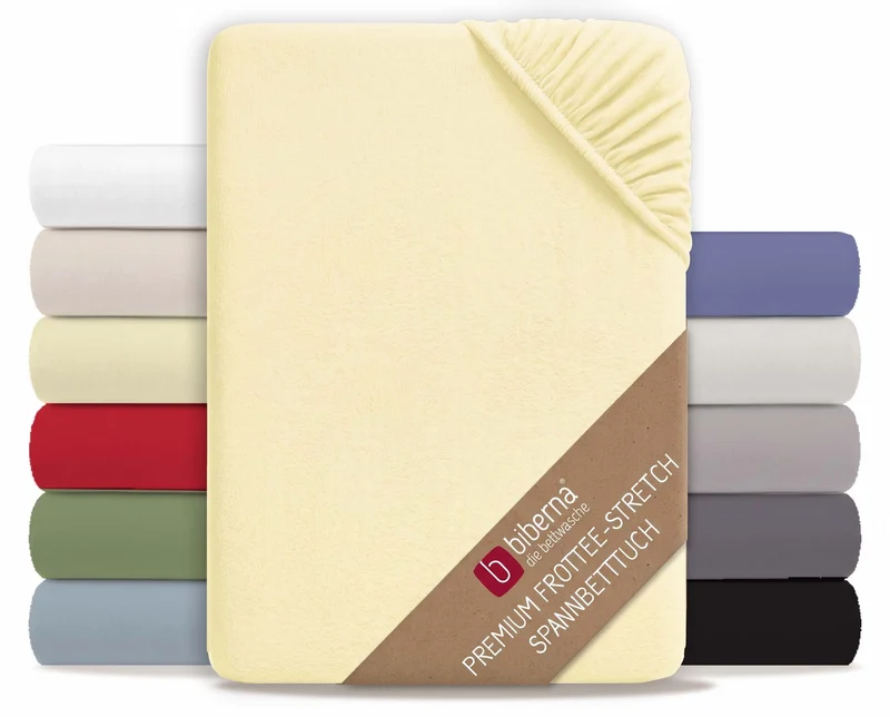 biberna Frottee-Stretch Spannbetttuch (0012344)