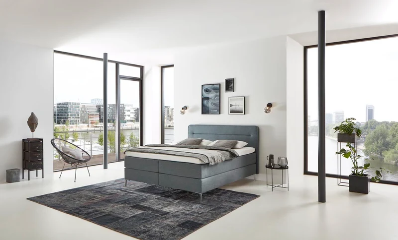 Boxspringbett Pollock – KeyWest KeyCollection (nach Maß)