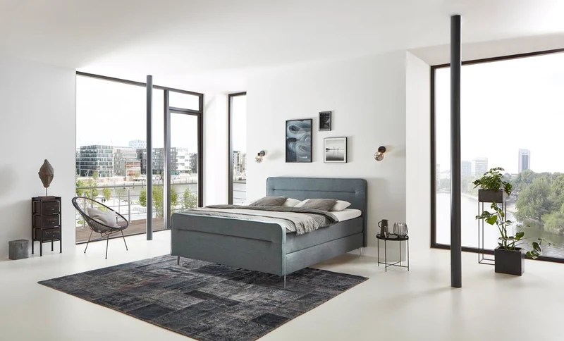 Boxspringbett Pollock – KeyWest KeyCollection (nach Maß)