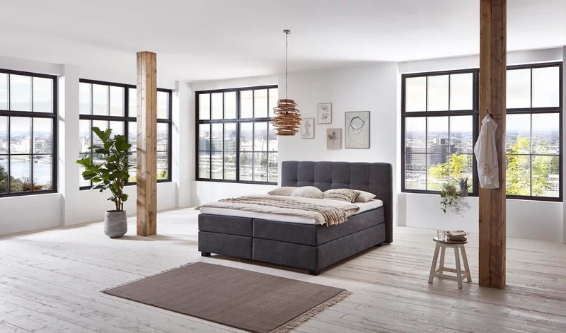 Boxspringbett Renoir – KeyWest KeyCollection (nach Maß)