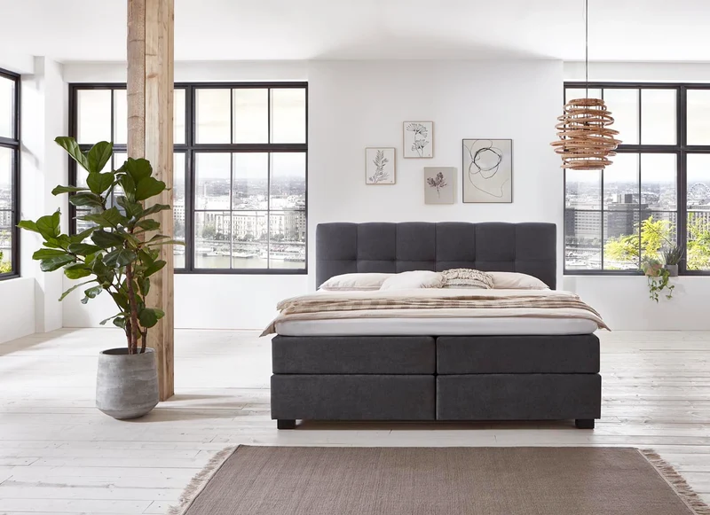 Boxspringbett Renoir – KeyWest KeyCollection (nach Maß)