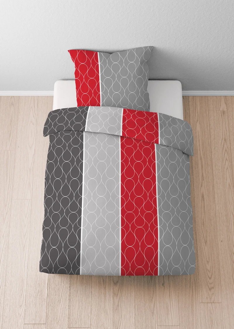 Castell Polycotton Renforce Bettwäsche – Sturmgrau (0460128)