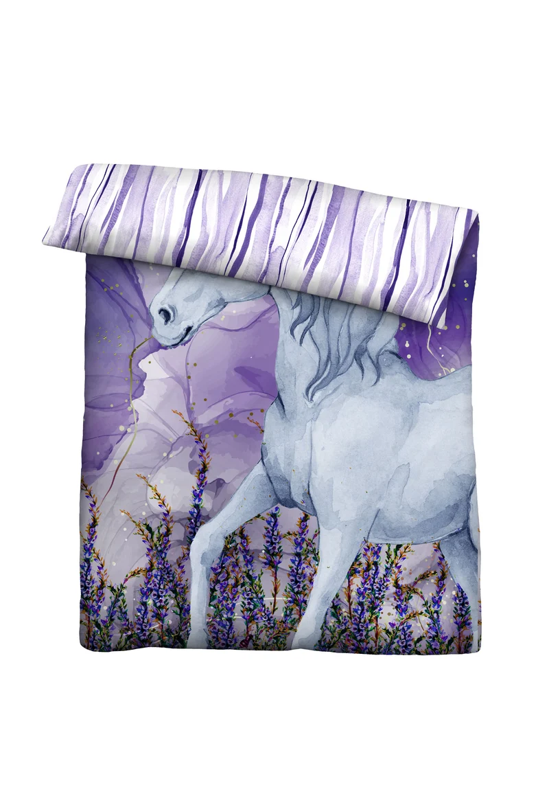 Castell Baumwoll Renforce Bettwäsche – Violett (0400910)