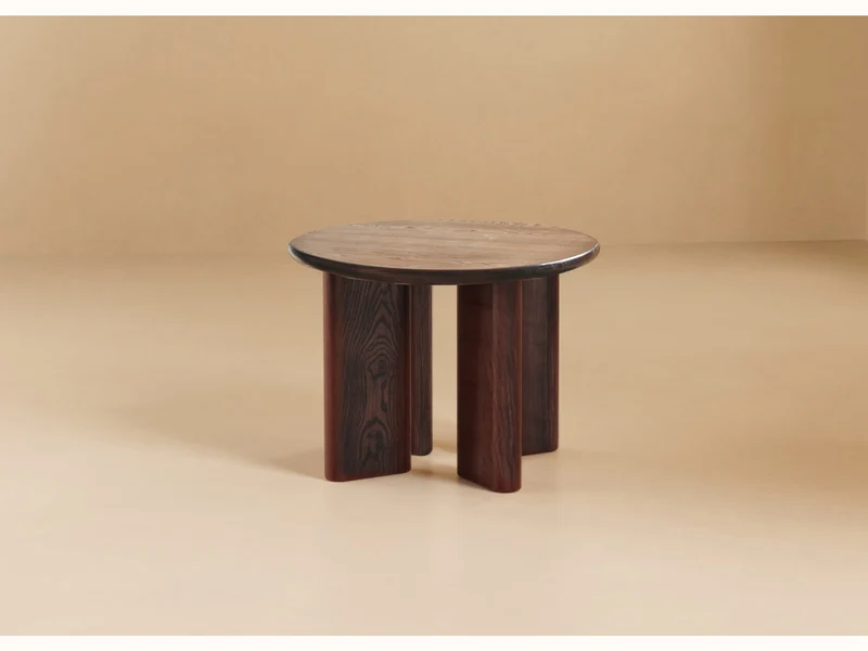Table basse en bois ronde BAOBAB - 60 cm