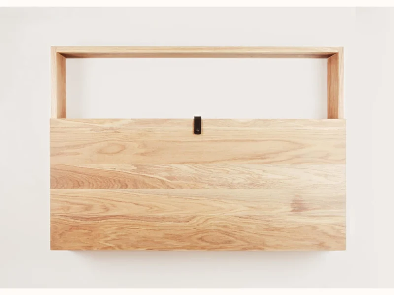 Bureau mural en bois massif Eyao x Kipli