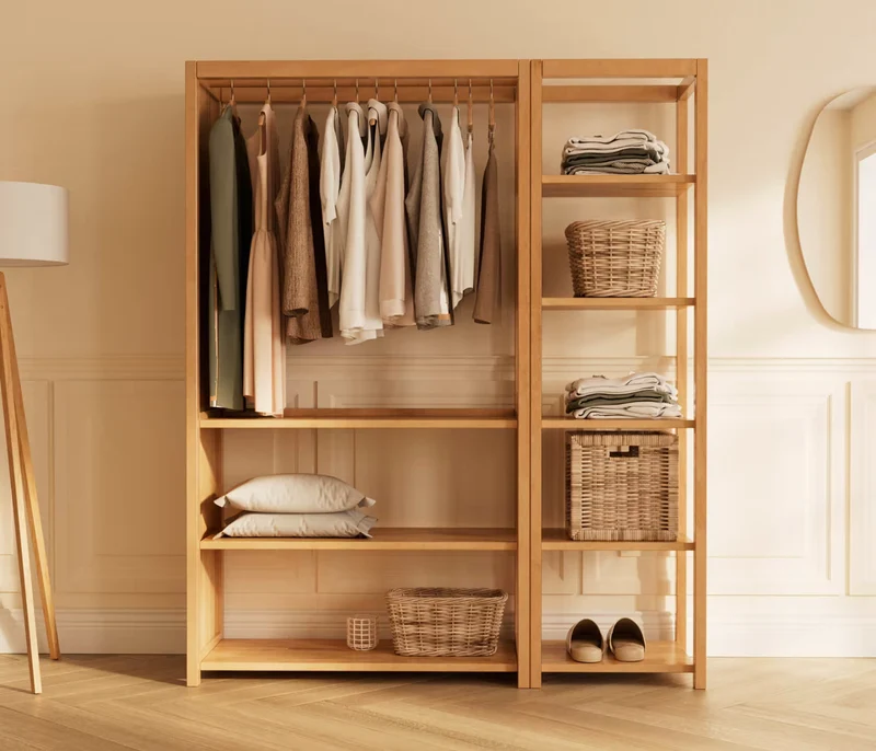 Dressing modulable en bois massif AVA