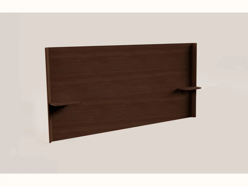 Tête de lit large avec tablettes Arche