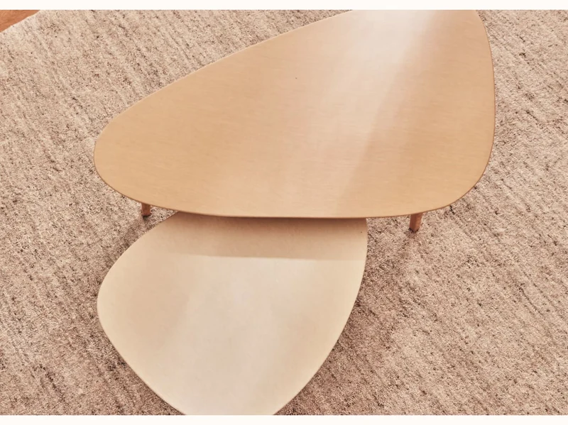 Table basse en bois - TIZU x Kipli