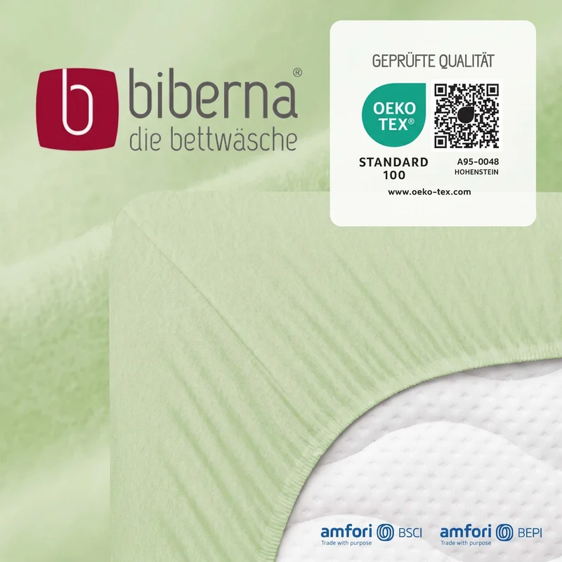 biberna Feinbiber Spannbetttuch (0002744)