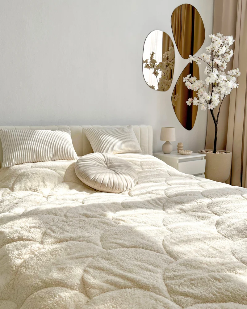 HappyBed Dekbed | Teddy Snow White | Voor het hele jaar