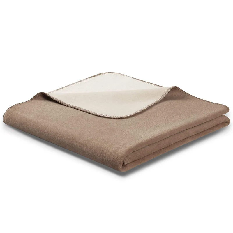Biederlack Doubleface 771797 Uni Wohndecke