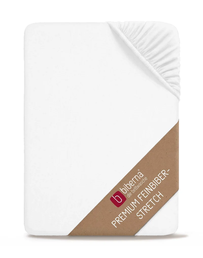 biberna Feinbiber-Stretch Spannbetttuch (0002542)