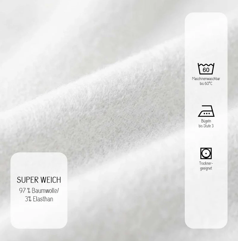biberna Feinbiber-Stretch Spannbetttuch (0002542)