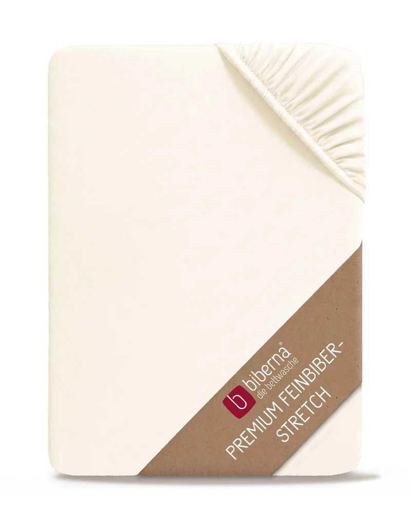 biberna Feinbiber-Stretch Spannbetttuch (0002542)