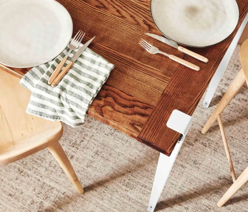 Table haute en bois massif ÉOS - Kipli x TIPTOE