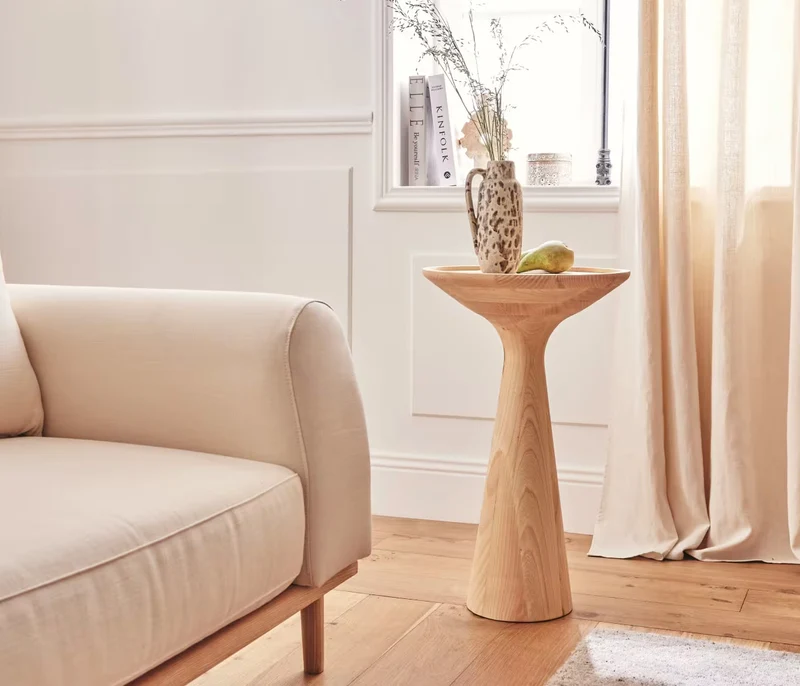 Table d'appoint en bois massif ARCO