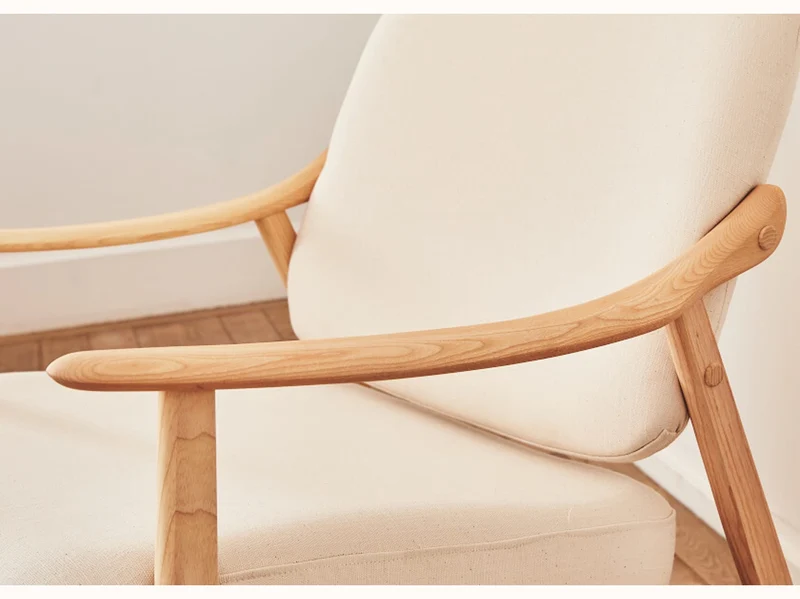 Fauteuil en bois LYRA