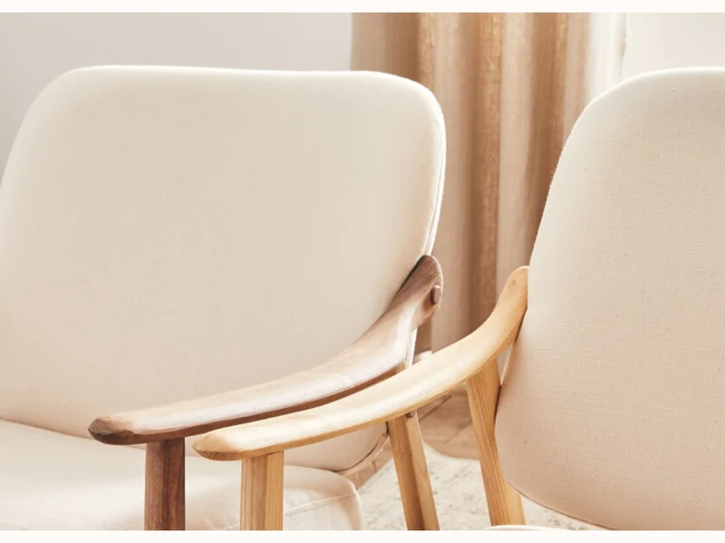 Fauteuil en bois LYRA