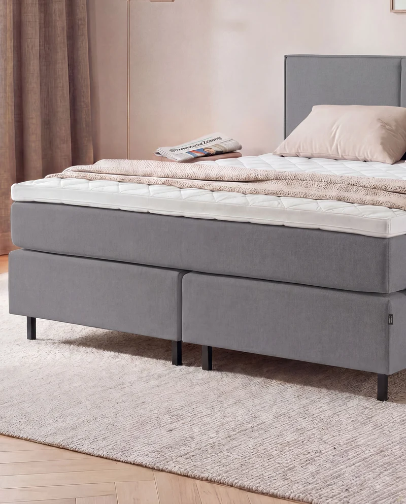 Boxspringbett River – mit Bettkasten oder elektrisch verstellbar