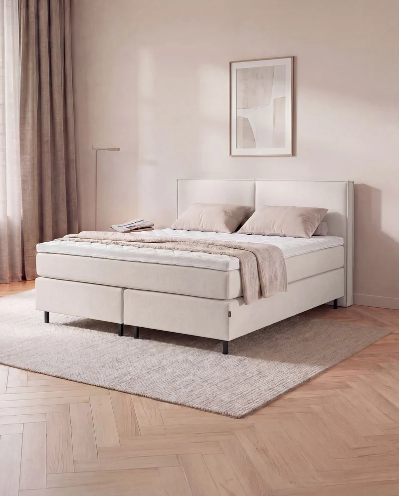 Boxspringbett River – mit Bettkasten oder elektrisch verstellbar