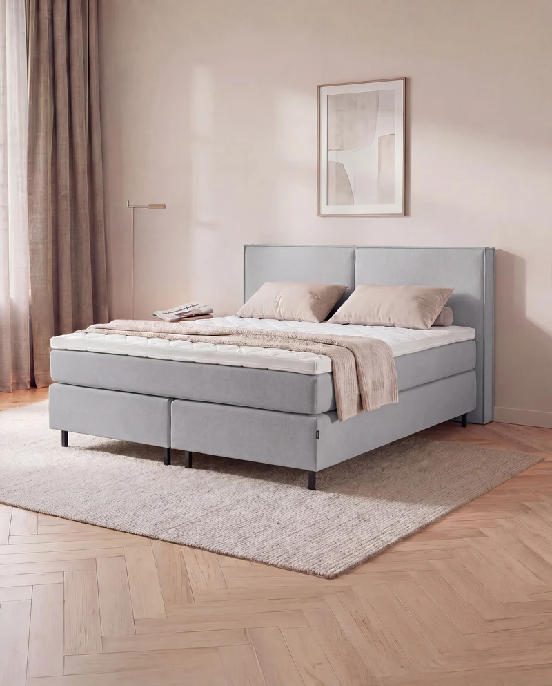 Boxspringbett River – mit Bettkasten oder elektrisch verstellbar