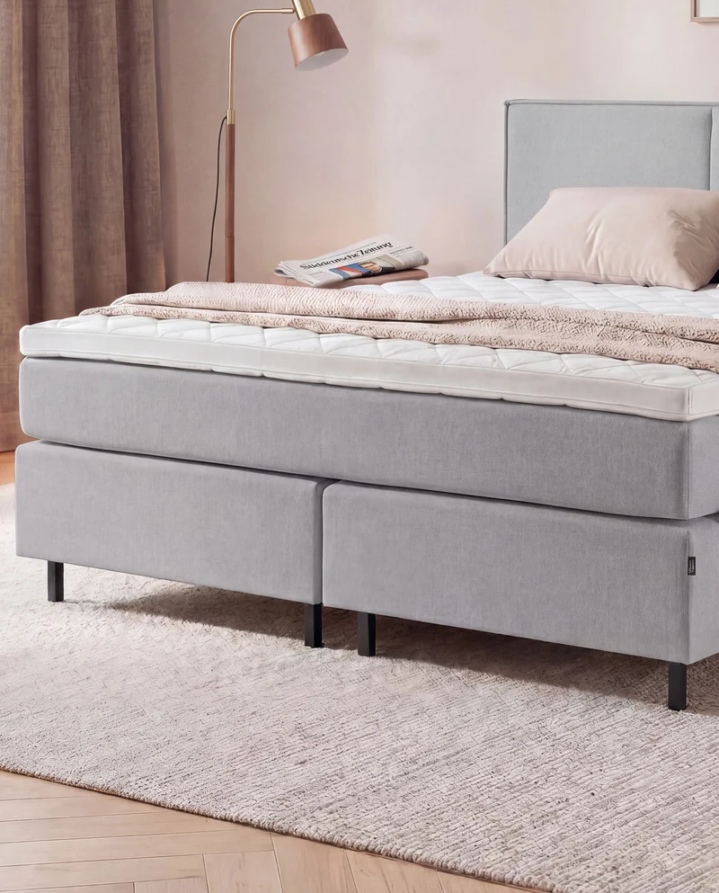 Boxspringbett River – mit Bettkasten oder elektrisch verstellbar