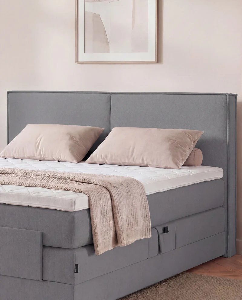 Boxspringbett River – mit Bettkasten oder elektrisch verstellbar