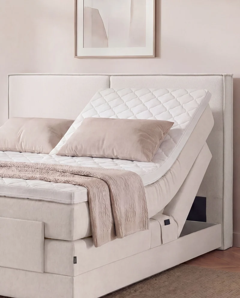 Boxspringbett River – mit Bettkasten oder elektrisch verstellbar