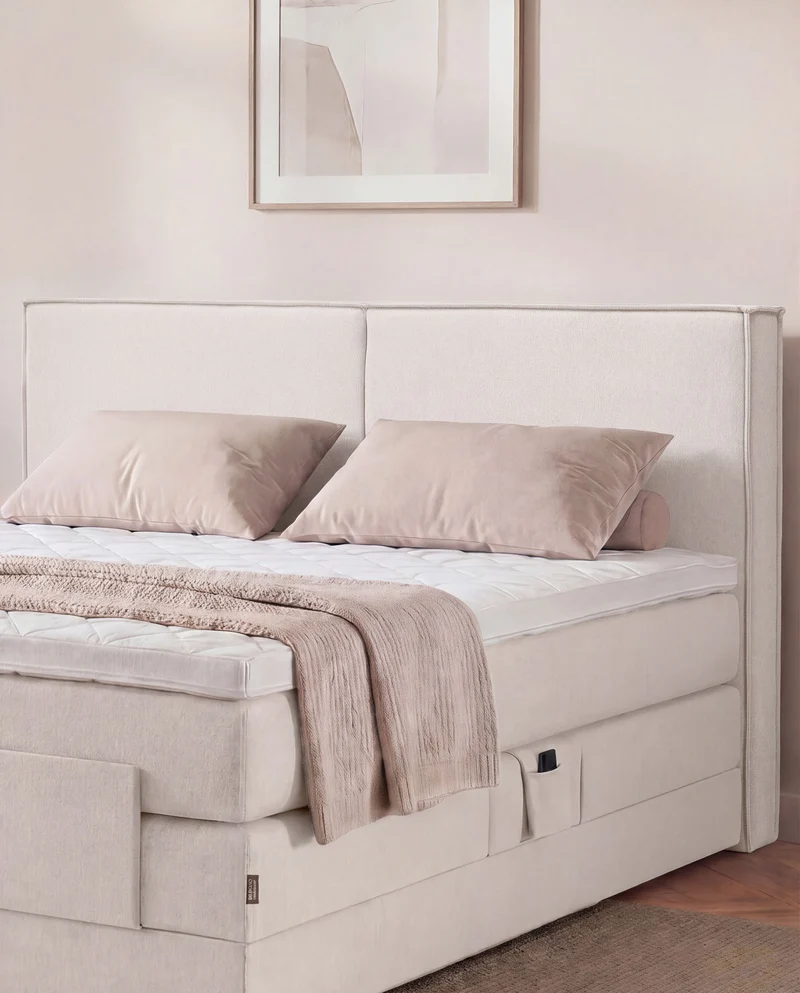 Boxspringbett River – mit Bettkasten oder elektrisch verstellbar