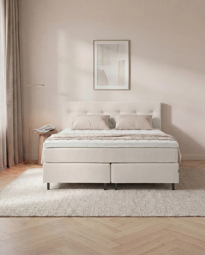 Boxspringbett Atla – mit Bettkasten oder elektrisch verstellbar